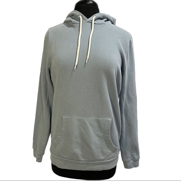 Asos Light Blue Pullover Hoodie Sz S - Picture 1 of 13
